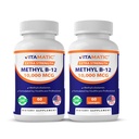 Vitamatski metil vitamin B12 (metilkobalamin) 10.000 μg (10 mg) 60 Lozenges - Superior vir vitamina B12 (2 pakiranji)