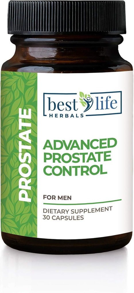 Best Life Zelišča Napredni Prostata Control dodatek z žago Palmetto za moške Experiencing razširjene prostate, pogosto uriniranje, prekomerno aktivni Bladder -1 steklenica