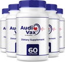(5 Pack) Audivax - Audi Vax Advanced Max Uha podporo, naravna formula za spodbujanje zdravje notranjega ušesa, Audi Vax Največja moč za zdravje sluha, uradne tabletke Audivax, Audivax Reviews (300 kapsul)