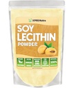 XPRS Nutra Soy Lecithin v prahu Hrana Stopnja maščobe Emulgator - Primeren za kuhanje, Pekanje in več - Vegansko prijazno sojo Lecithin v prahu Kuhanje Aid (16 Ounce)