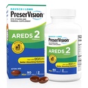 PreserVision AREDS 2 Eye Vitamini, #1 Eye Doctor Priporočeno Blagovna znamka, Lutein in Zeaksantin Dodatek z vitaminom C, Vitamin E, cink, in baker, 90 Softgels (Minigels)