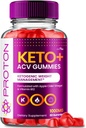 Vive MD Proton Keto ACV Gumies Napredno upravljanje s težo, Protein Keto ACV Gumies, Proton Keto Plus Gumies z Apple Cider Vinegar dodatek 1000mg, Proton Keto+ACV Gumies Ocene (1 pakiranje)