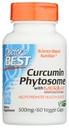 Zdravniki Najboljši Curcumin Phytosome z Merivo, Non-GMO, Vegan, 60 Veggie kapsule (paket po 1)