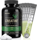 150 Kreatin Kapsule+10 Pakiranje Elektrolit Kombinacija in 200 Kreatin Kapsule Dopolnilo za mišice, energijo, regeneracijo, Gluten-free Kreatin za ženske, moške