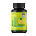 Citrus Bergamot 1110mg - 25:1 Extract - Visoka jakost dodatek s črno čokolado Berry, Niacin, Olive Leaf & Black Pepper Extract - Vegan - 60 kapsul