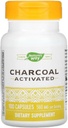 Naravna pot Aktivirana Charcoal Intestinal Cleanser kapsula, 260 mg - 100 na pakiranje - 3 pakiranja na primer.3