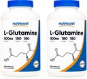 Nutricost L-glutamin 800 mg 180 kapsul (2 steklenici)