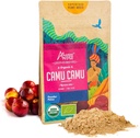 Andes Camu Camu Fruit Powder (Myrciaria dubia) - bogat z vitaminom C in askorbinsko kislino - Imunostimulant in vzdrževanje aktivnosti možganov - ne GSO, Vegan