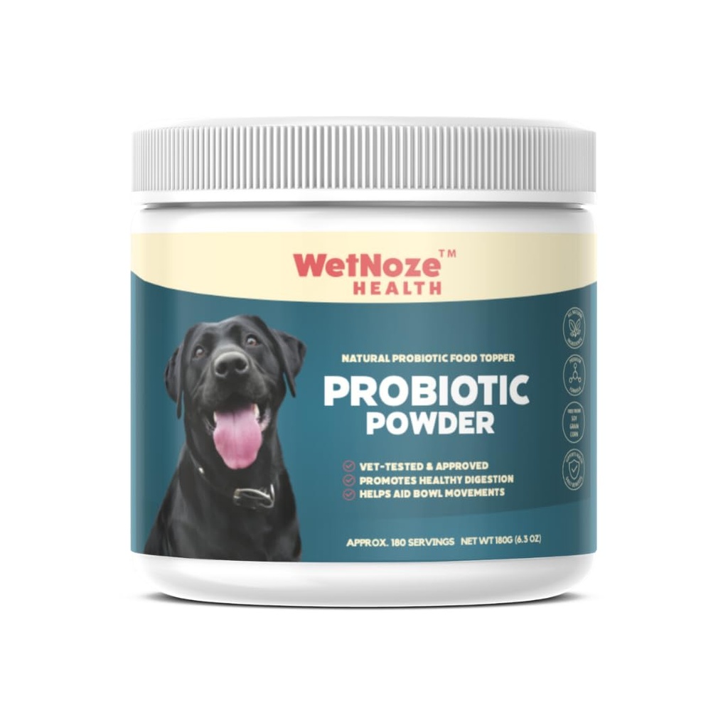 Probiotiki za pse Prebavno zdravje (Chicken & Bacon) - Dog probiotic prašek lajšanje diareja, zaprtje, in več - Pasje umirjanje zdravljenja – Največja moč pes Prebavna podpora