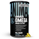 Animal Advanced Omega 3 Maščobne kisline - 3500mg EPA DHA Ribje olje Omega 3 Dopolnilo za ženske in moške Visoka jakost Mešanica s CLA GLA ALA za možgane kože oči Immune Joint zdravje 30 Tablete
