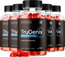 (5 Pack) TruGenix Gummies, TruGenix Gummies za moške, Uradna TruGenix Gummies Advanced Formula, TruGenix ACV Gummies, TruGenix Support Supplement Gummies, Premium Formula, 300 Gummies za 5 mesecev