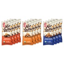 CLIF Nut Butter Bar - Variety Pack - Peanut Butter Polnjene energijske palice - Non-GMO - USDA Organic - Rastlinska osnova - Nizka glikemična - 1,76 oz. (12 Count)