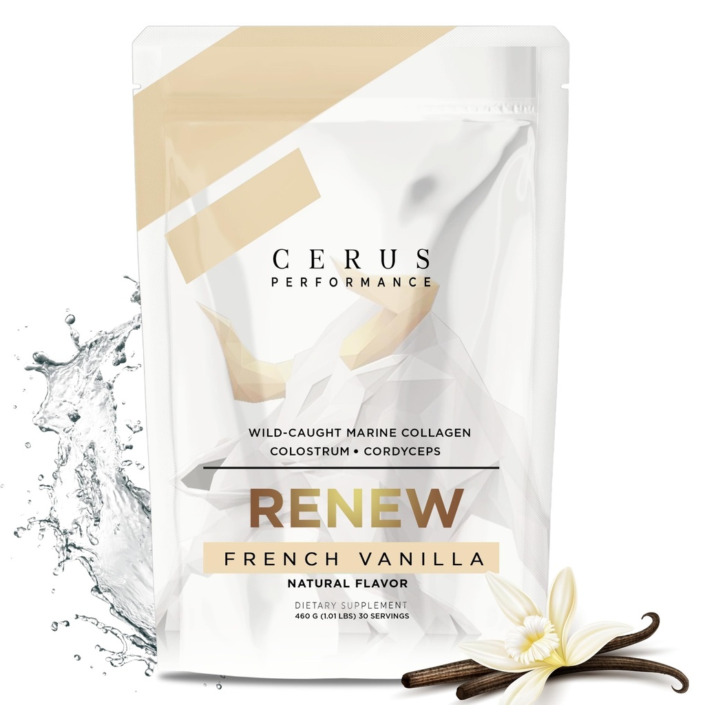 Cerus Performance Renew Premium Athletic Mešanica – Izboljšati zmogljivost, Boost Recovery, Podpora Skupno zdravje in Stamina – Idealno za športnike in Strength Trainings, 30