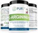 PURE L-arginin+ L-arginin+, L-arginin L Citrulin CoQ10 in več! Podpora za krvni tlak, holesterol, energijo, pretok krvi, razvoj mišic in še več (tropski mango)