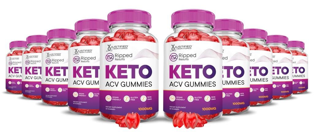 (10 Pack) Refleksni rezultati Keto ACV Gummies Napredni Formula 1000MG Ripped Rezultati Keto Gummies Apple Cider Vinegar Oblikovan s Pomegranate Beet Juice v prahu B12 Vegan Non GSO 600 Gummys