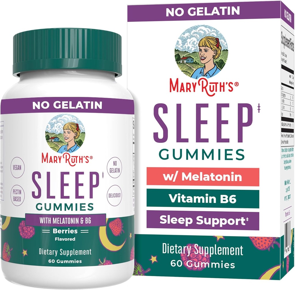 MaryRuth Organics Melatonin Gumies 