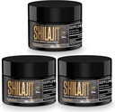 Shilajit Resin - Organic Shilajit Resin tretja stranka testirano bogastvo v 85+ Trace Minerals, Gold Grade Himalajski Pure Shiljait za energijo (1 Fl Oz (Pack of 3))