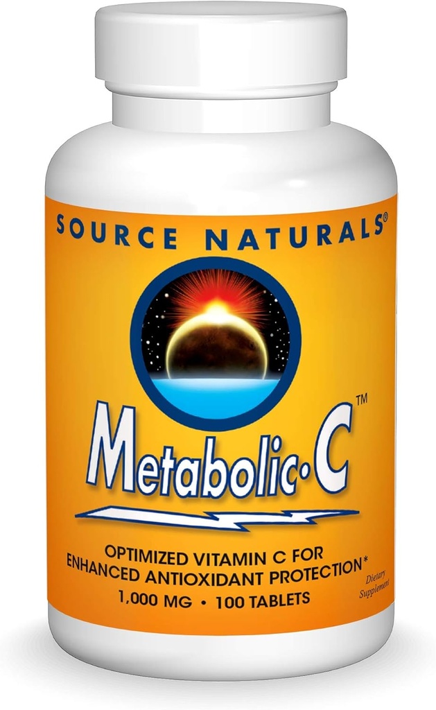 Vir Naturals Metabolic C, 1000mg Vitamin C - 100 tablet
