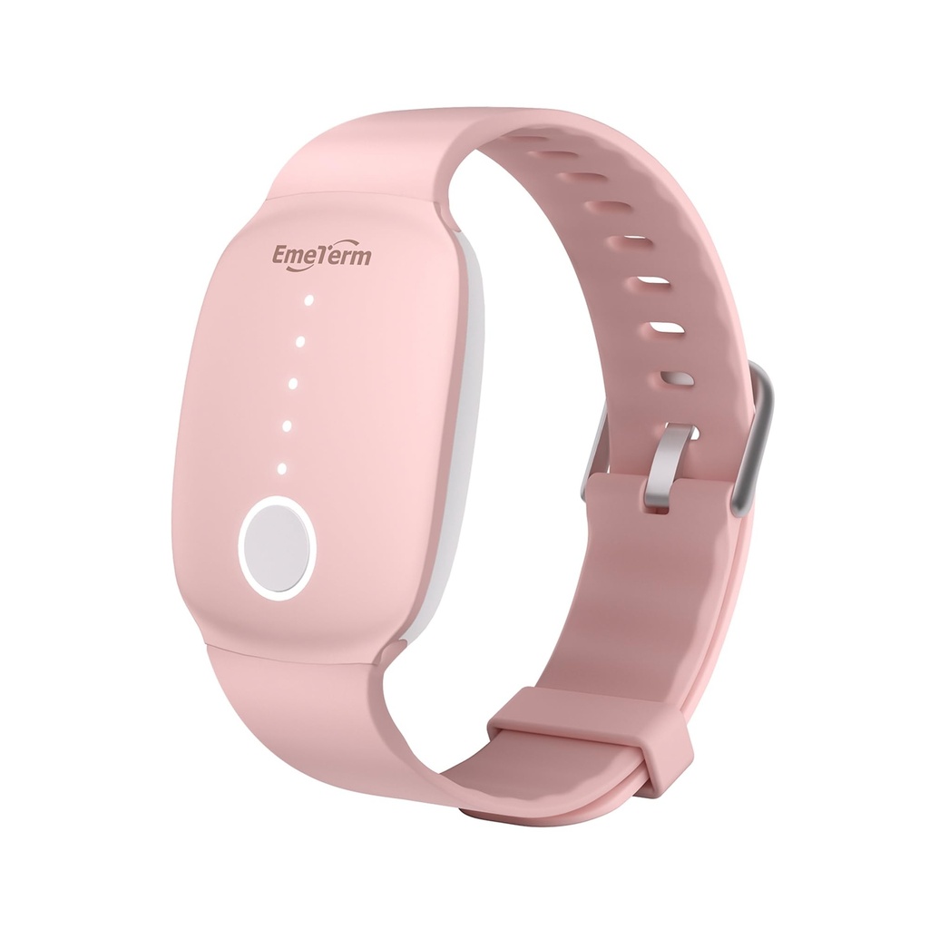 Emeterm Fashion FDA-Cleared Relieve Navzea Elektrode Stimulator jutranja bolezen Motion Travel Bolnišnica Olajšava Olajšava Brez gel brez zapestja Bands brez stranskih učinkov