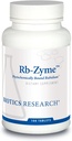 Biotics Research Rb Zyme Cela hrana Rubidium Vir, Ultra Trace Mineral, Glandularno zdravje. 100 tablet