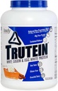 Body Nutrition Trutein Visoke beljakovine v prahu: 45% Whey, 45% Kazein, 10% Jajca bela, Gluten-free, nizko natrij, Grass Fed Whey Protein Powder, Gym Supplement & Breakfast Shake, Bučna pita, 4lb