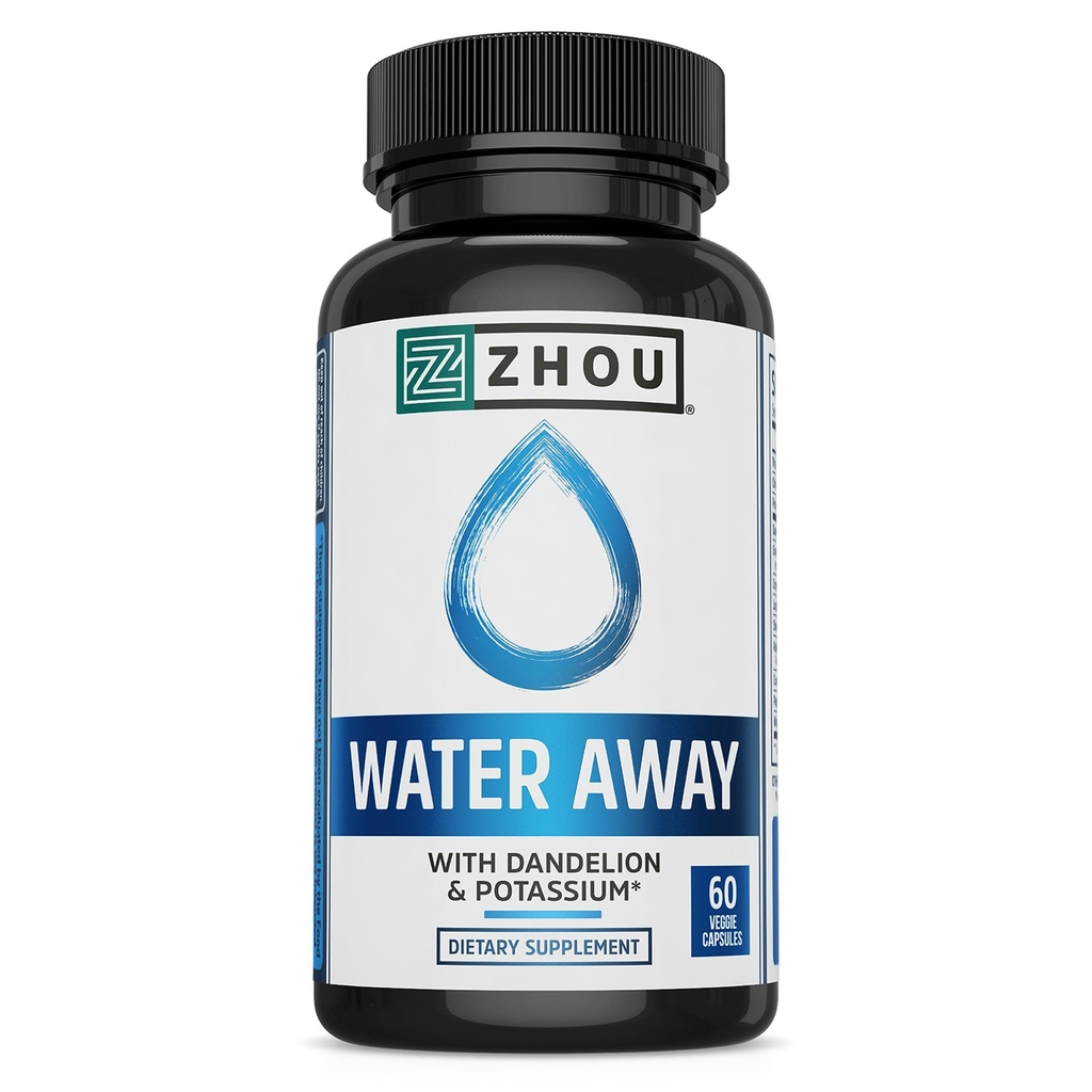 ZHOU Water Away Herbal Formula za zdravo tekočo ravnovesje 
