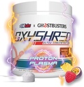 EHP Labs x Ghostbusters OxyShred Pre Workout Powder & Sharedding dodatek - Preworkout Powder z acetil L karnitin, Energy Boost Drink - Proton Plasma, 60 Servinges