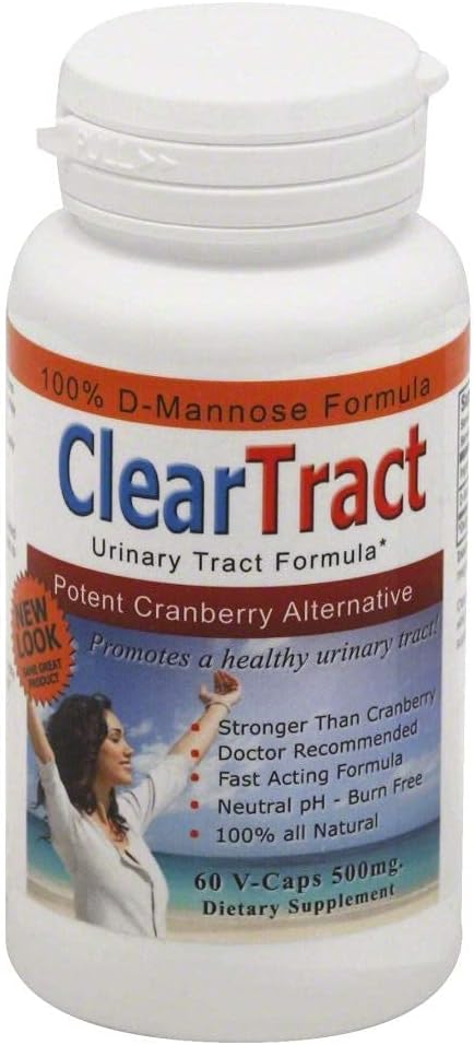 Cleartract D-mannose, 60 Caps by ClearTract (paket 3) 3