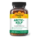 Country Life Arctic-Kelp – Naravni jod dopolnilo za ščitnico in imunske podpore – Vegan, Gluten-free, 225 mcg – Idealno za zdravje ščitnice, hipotiroidizem, in adrenalna podpora, 300 tablet