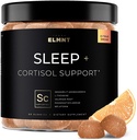 2,450mg ekstra moč Melatonin XR Sleep Gummies w. počasna release Melatonin, Magnezij Theanine & Sensoril Ashwagandha - Časovna sprostitev Melatonin Gummies Naravna pomoč za spanje za odrasle Gomitas Para Dormir