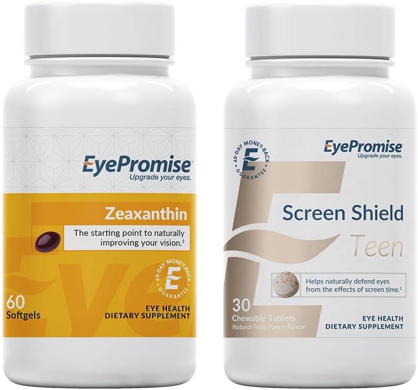 EyePromise Zeaksantin Eye Vitamin in Screen Shield Najstniški žvečljivi očesni vitamin