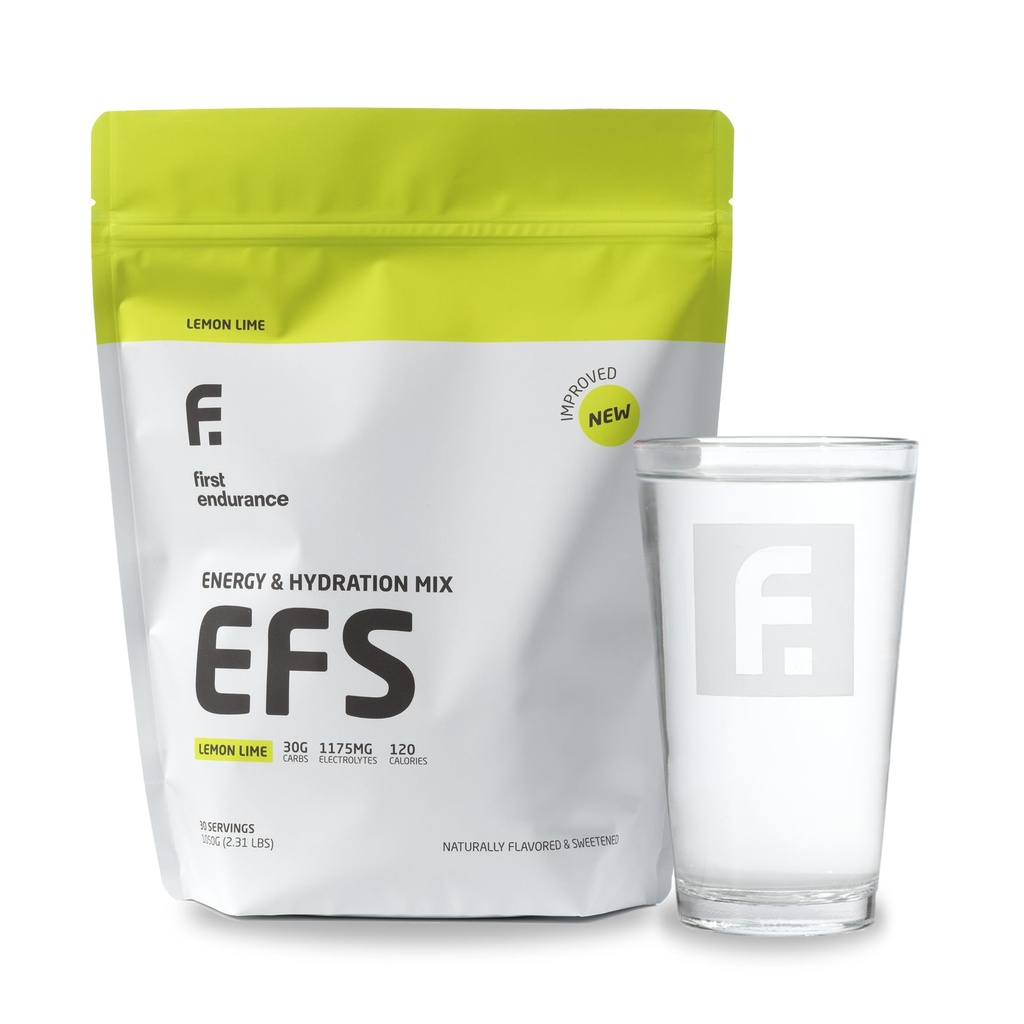 EFS Hydration & Endurance Drink Mix - Premium ogljikovi hidrati za energijo in zmogljivost, Elektroliti za hitro rehidracijo in tek, kolesarjenje in triatlon prehrana 
