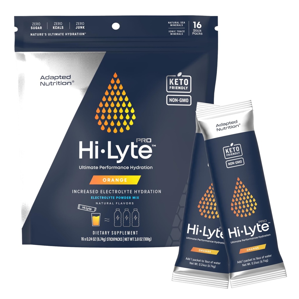 Prilagojena prehrana Hi-Lyte Pro Hydration Packets - 16 Individualni paketi za pijačo 