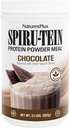 NaturesPlus SPIRU-TEIN, čokolada - 2,1 lb, pakiranje po 2 - Rastlinsko na bazi beljakovin Shake - Non-GMO, vegetarijanec, Gluten Free - 68 Total Servings