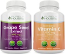 Čisto holistični izvleček grozdnih semen 400mg + vitamin C 1000mg