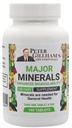 Major Minerals 100 tablet, brez oksida! Enostaven za Digest Multimineral, uravnotežen za moške in ženske kosti in imunski sistem podporo z železom in kalijem, ki jih življenje Essentials Petra Gillhama