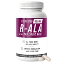 NERVE RENEW R-ALA Stabilizirana R Alpha lipoična kislina 600mg Podporna podpora Živcu 60 kapsul