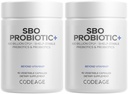 Codeage SBO probiotiki, 100 milijard CFU na serviranje, več sevov na osnovi tal Organizmi Mešanica in organska fermentirana botanična mešanica, Rok uporabnosti - 2 paket