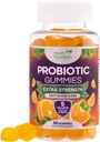 Probiotic Gumies 5 milijard CFU - Diverse Probiotic serums for Digestive Health & Gut Support Gummy for Women, Moški, & Otroci, Daily Probiotics Supplement for Imunska podpora, Non-GMO, Vegan, 60 Gumies