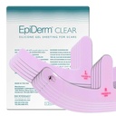 Epi-Derm Mastopexy Anchor Shape Silikonski trak – Anchor Design Tailored for breast Reduction recovery - pomaga gladke in izbočene brazgotine – Premium-Grade Silikone, ponovno uporaben in pralen – jasno, 5-Par