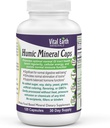 Vital Earth Minerals Humic Minerals Kapsule - 70+ Trace Minerals with naravno pojavljanje Fulvična kislina, Alkalinging Mineral Supplement for Detox, Gut Health, Wellness, 120 Count
