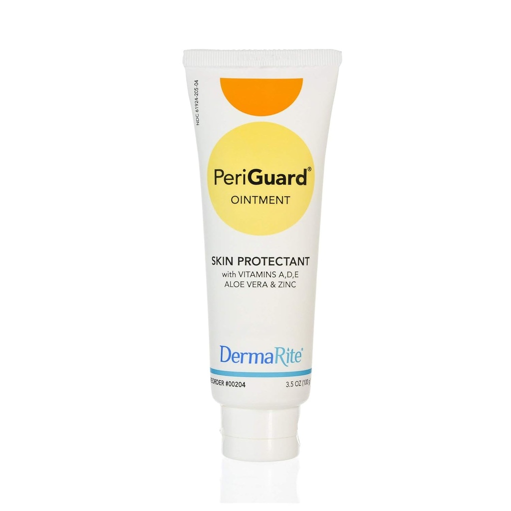 PeriGuardovo mazilo za zaščito kože - vitamini A, D, E, Aloe Vera & cink, Goes on Clear, Enostavno odstraniti - 3.5 oz. Tuba, 2 štev.