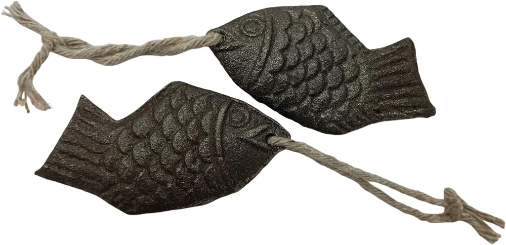 Iron Fish, 2 Pack ribe za pomanjkanje, naravni vir železa, varno orodje za kuhanje za dodajanje hrane in vode, zmanjšanje tveganja pomanjkanja, dodatek za nosečnice in Vegani
