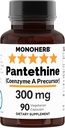 MONOHERB Pantetin 300 mg na kapsulo - 90 vegetarijanskih kapsul