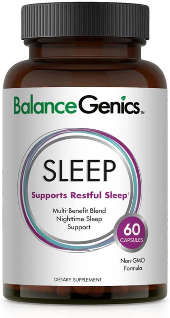 Sleep Formula (GABA) - Zdravi dodatki Podpora Sprostitev in Počitek spanja - Pomoč za spanje z nenavadnimi dodatki - Podpora za spanje Kapsule za moške in ženske - 60 kapsul