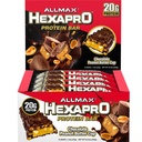 ALLMAX HEXAPRO PROTEIN BAR, čokoladni Peanut Butter Cup - pakiranje 12 - Prigrizek z visoko vsebnostjo beljakovin - 20 g beljakovin na ploščico - z izolatom sirotkinih beljakovin