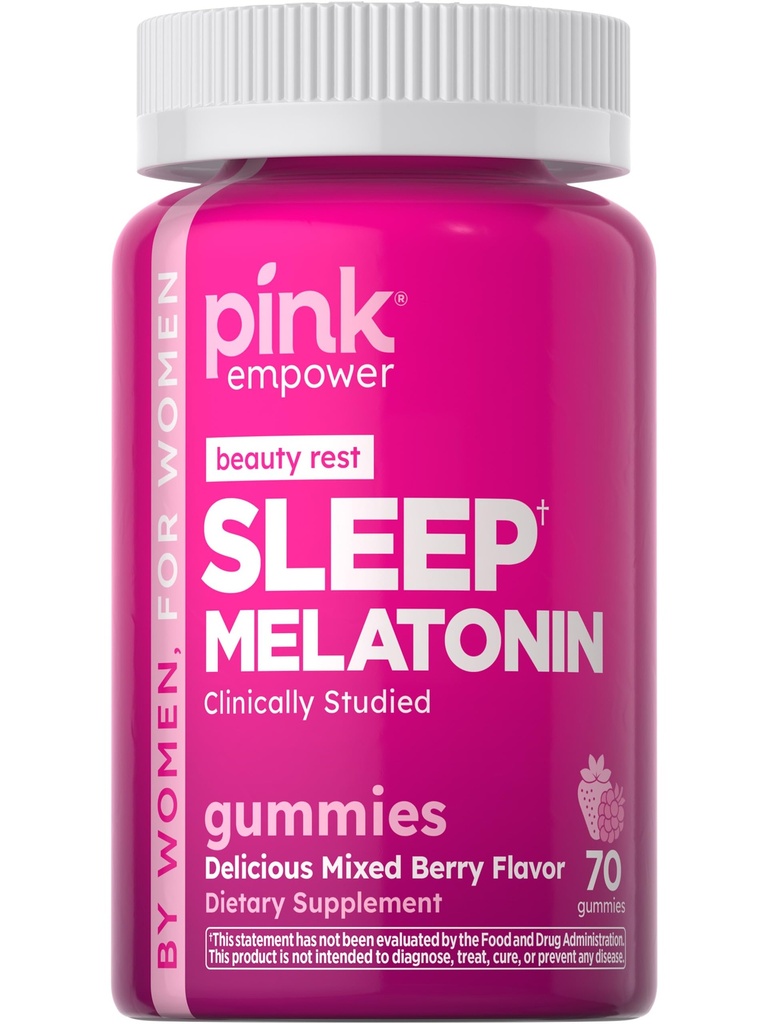 PINK Melatonin Gumies 10mg 