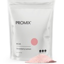 Promix BCAA po-workout energijski prašek - 5g mikronizirane BCAA, brez sladkorja, na rastlinski osnovi, Vegan, Keto - Jagodna limona - 30 servingov (Pack of 1)