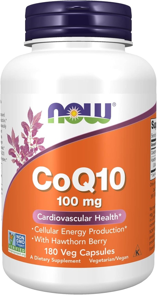 CoQ10 z Hawthorn Berry Vegetarian, 100 mg, z Now Foods