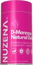 Nuzena D-manoza + 1000mg z brusnico 150mg, Pakiranje 60 Naravne obrambe Sečni trakt podporne kapsule s Hibiscus Flower 100mg in Dandelion Root 100mg na serviranje 2 kapsul